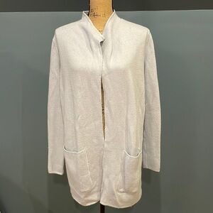 Loft Wool Blend Cardigan Medium